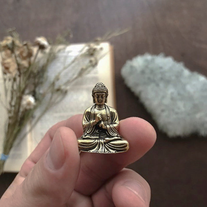 Mini buddha sales